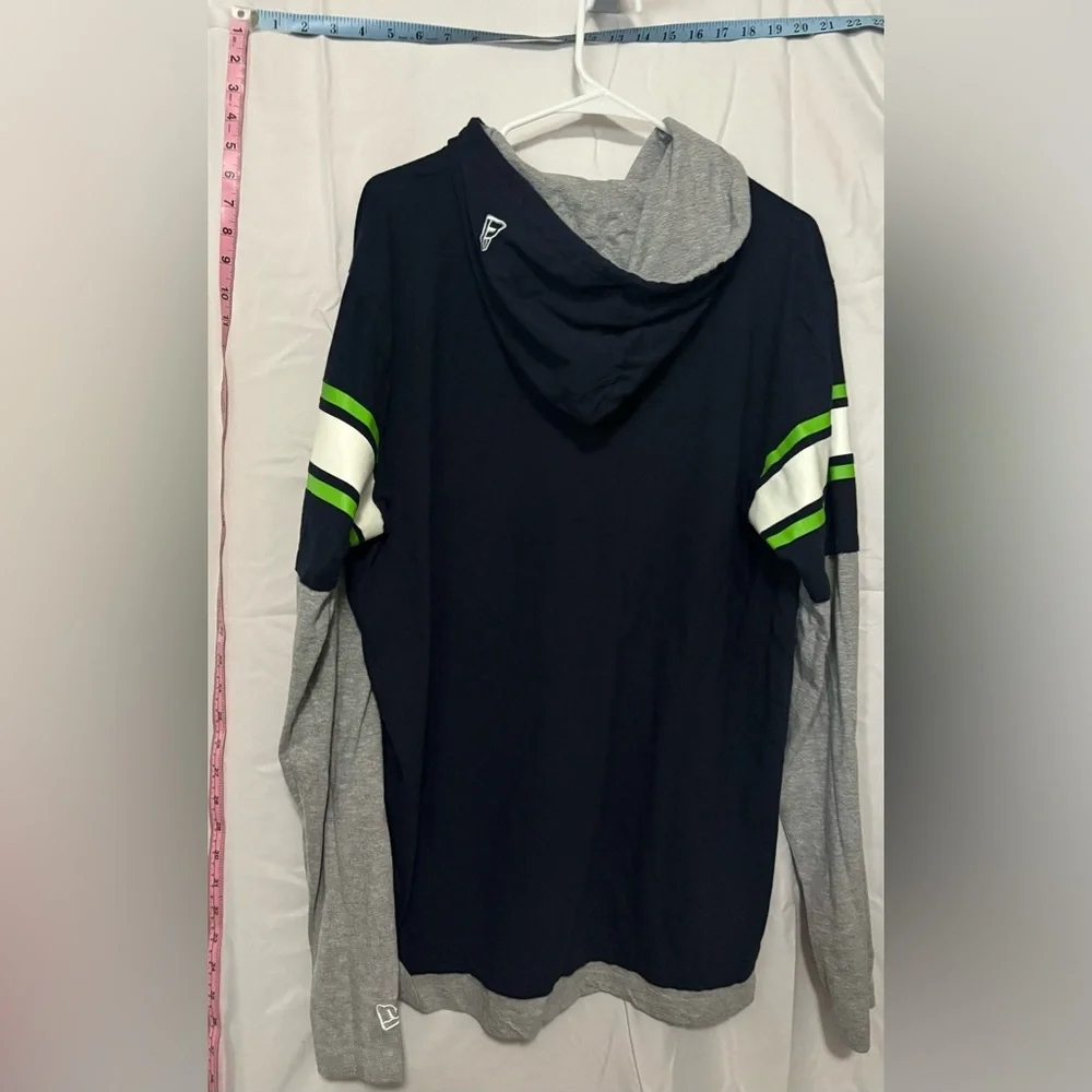 Seahawks Men’s layered longsleeve - Picture 2 of 4